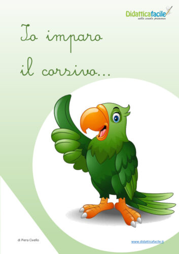 Imparo il corsivo